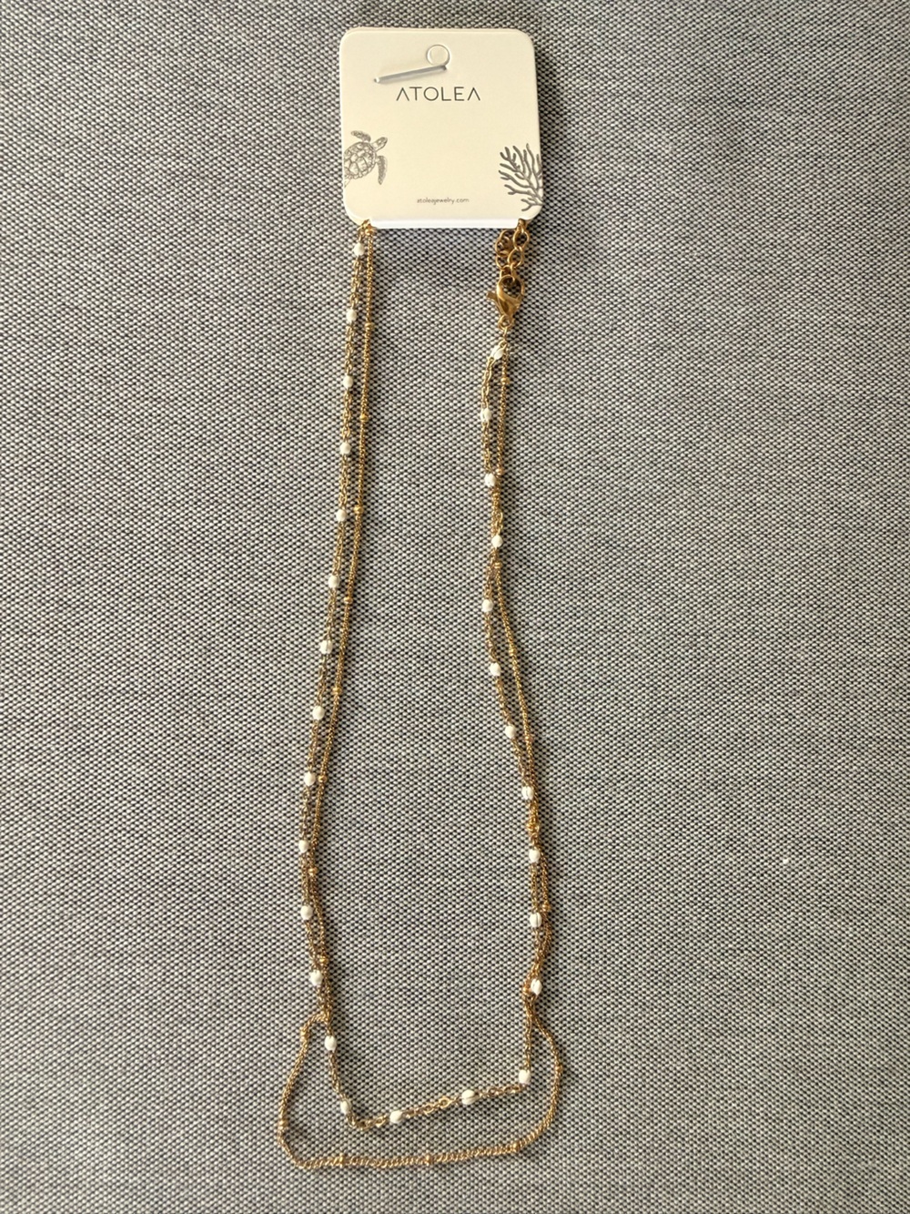 Atolea Double Beaded Choker - Picture 2 of 4